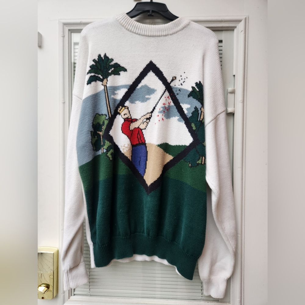Vintage Golf Sweater